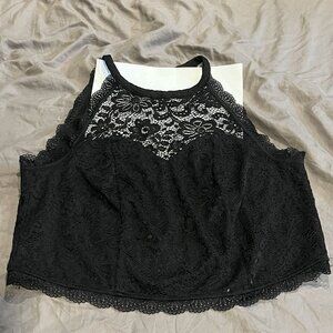 Torrid Black Lace Cami Top